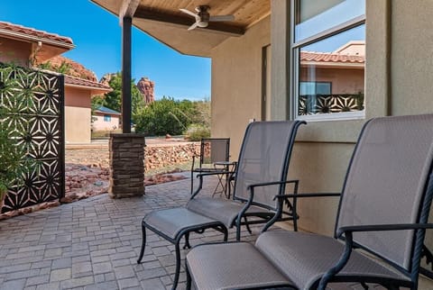 Soak up the warm sun and scenic Sedona views