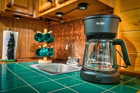 Coffee, tea, and hot cocoa available