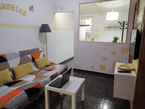 Living area. Bright And Happy