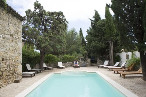Plenty of shade around my pool to relax in 