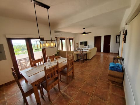 Dining and Living Areas Balcony view
