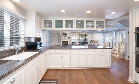 Unit A Kitchen and Living