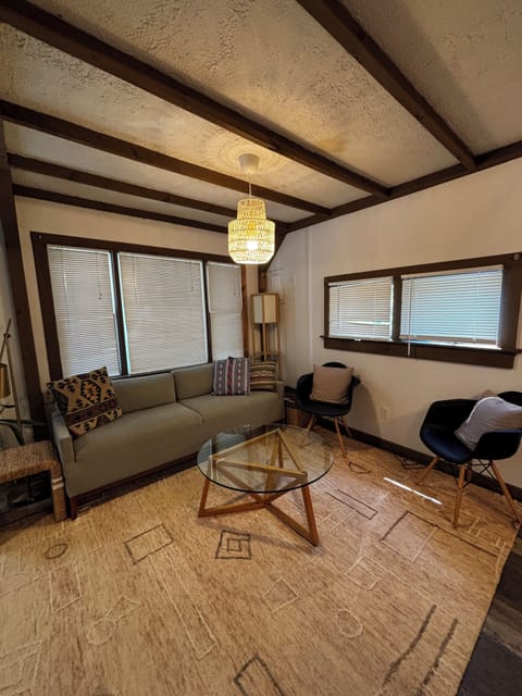 Living Room (bed transforms into very comfortable 2nd bed)