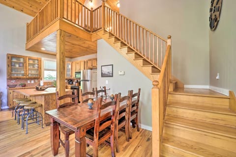 Dining Area | 2nd Floor | Stairs Required | Dishware & Flatware