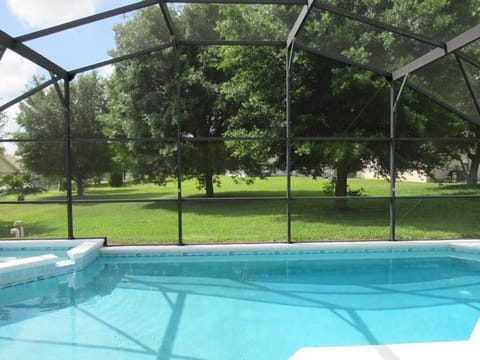 Private Patio With Pool and Spa