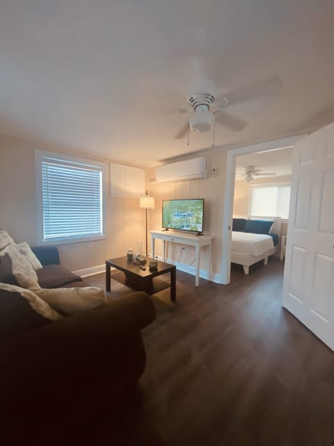 Feeling cozy in this beach cottage. Sit back and relax!
Mini split AC installed!