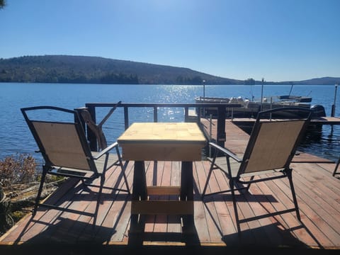 Beautiful patio to enjoy the lake view