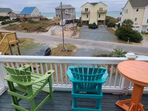 Enjoy your coffee on the deck