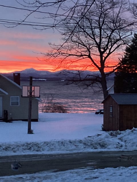 Winter Sunrise 
View of Camels Hump, VT