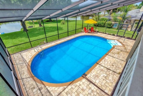 View from the master bedroom balcony.