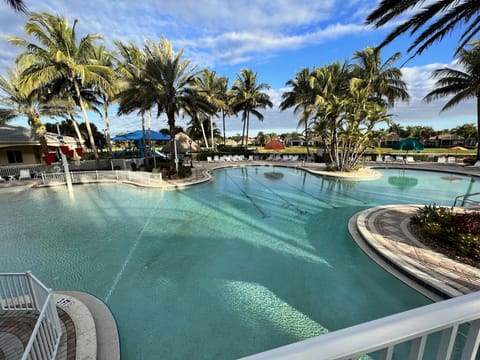Lagoon style community pool!