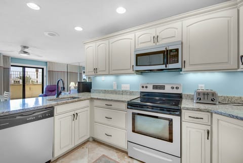 Kitchen has everything your chef needs