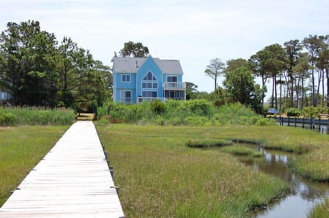 View of house from shared Pier