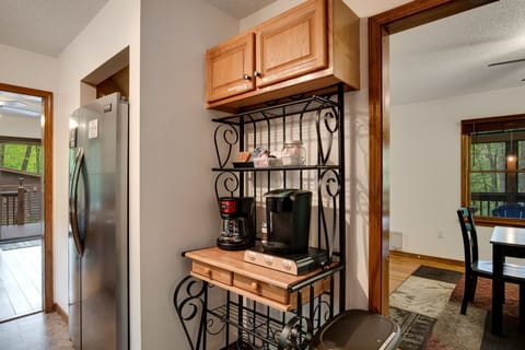 Enjoy this coffee/tea station