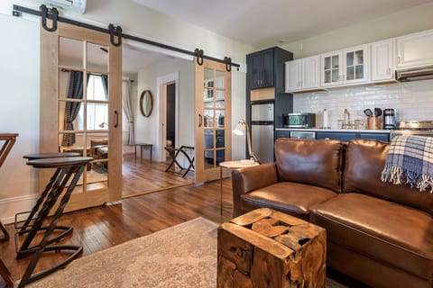 Living Area & Kitchen