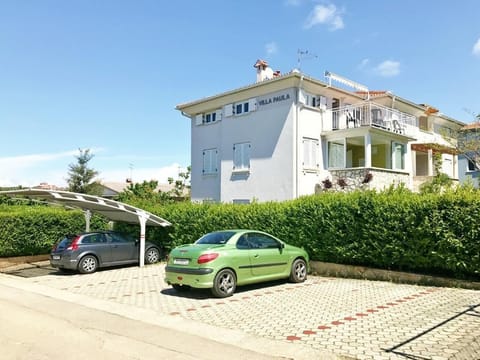 Private parking available near the house for shared use