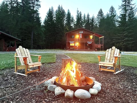 Caribou Ridge in the evening.