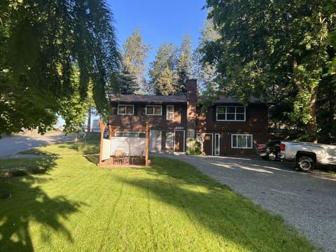 Roomy off street parking in the shade.