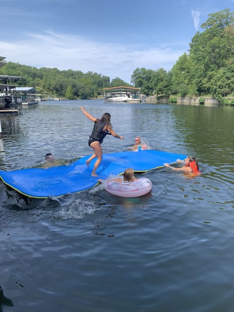 Lily Pad to play on- WIDE OPEN COVE-NO HOUSES DIRECTLY ACROSS FROM OURS-PRIVATE