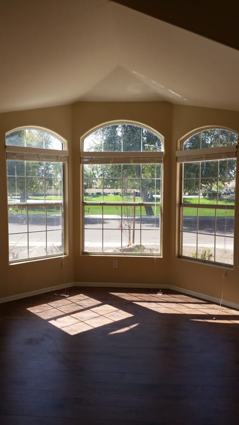 Gorgeous view of park
*before furnishings went in