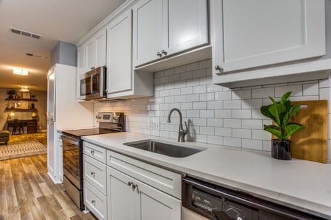 Fully updated kitchen with appliances needed to make meals!