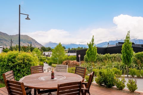 View from deck towards Treble Cone