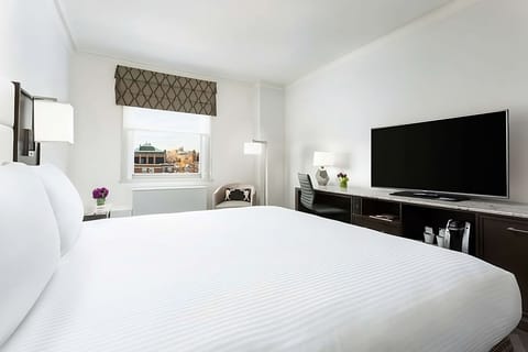 Kick back in bed and enjoy big-screen entertainment anytime.