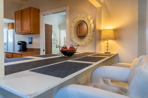 Bar seating at the Kitchen