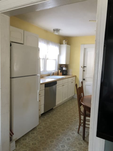 Kitchen view from TV room