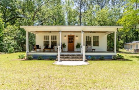 Front of cottage