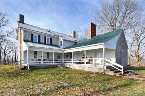 Step away from your device and sit on our wrap-around covered porch.