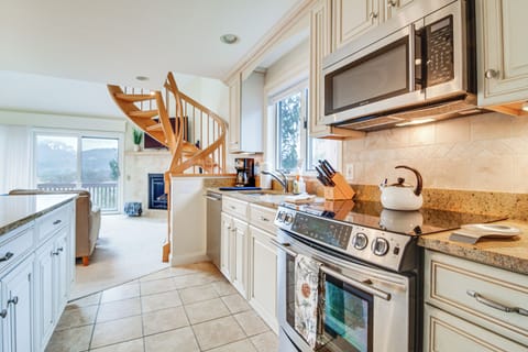 Kitchen | 1st Floor | Fully Equipped | Stainless Steel Appliances