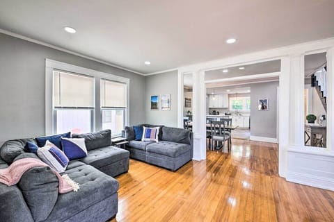 Family room comfort.