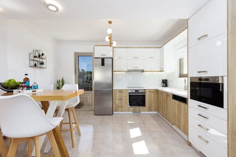 A fully equipped kitchen for culinary wonders.