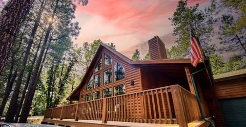 Front of the cabin