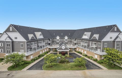 Front of condo complex 