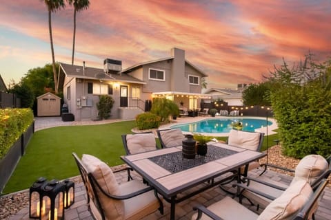 Patio Dining Space Perfect for Evening Meals