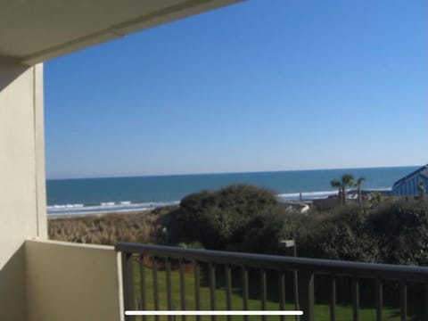 View from the owners bedroom balcony