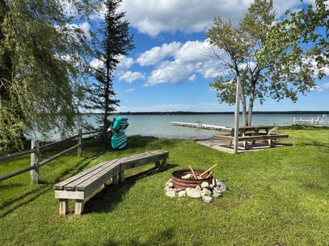VIP!  Private beach and yard.   For cottage 1 and 2 only. 