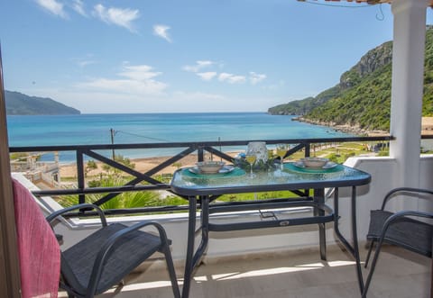 Spiros and Polyxeni Studio 5 Afionas Balcony