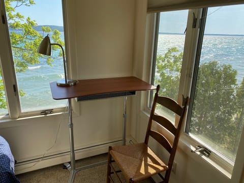 Master stand up desk. Converts to a sit down desk