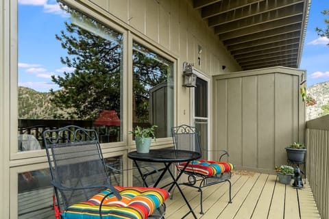 Front deck and front door to your home