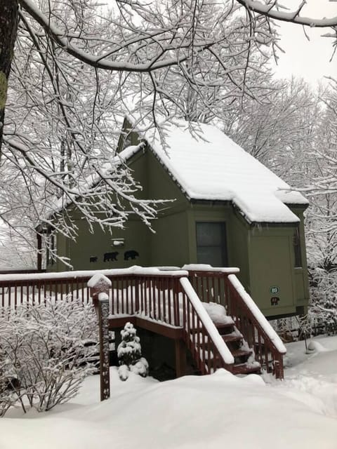 Nestled in the woods