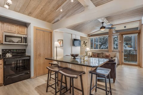 Kitchen island with seating