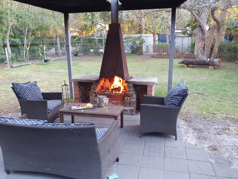 Nothing better than a relaxing afternoon around the fire