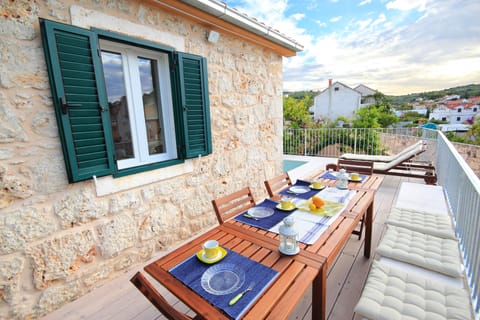 Terrace on the first floor