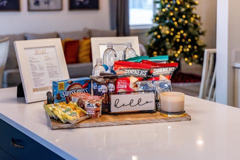 Help yourself to our complimentary snack tray!