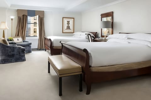 Sleep comfortably with two inviting beds and plenty of space.