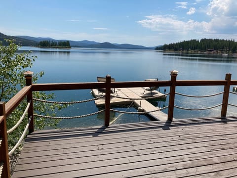 Views for days! Lower deck and dock.