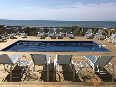 Best pool view on the beach! Come enjoy SEAS THE DAY!! Construction is complete!